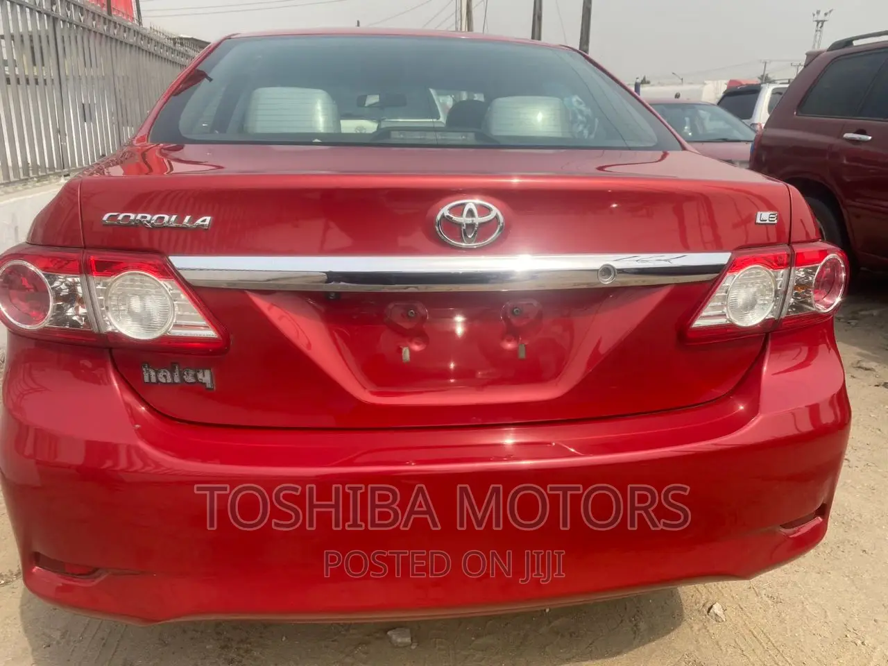 Toyota Corolla 2013 Red