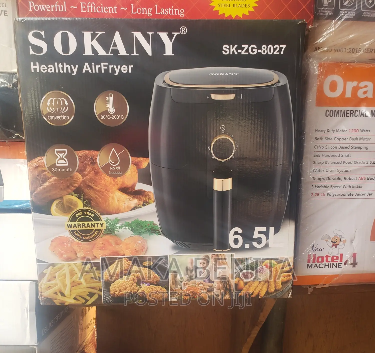 Sokany Airfryer 6.5l