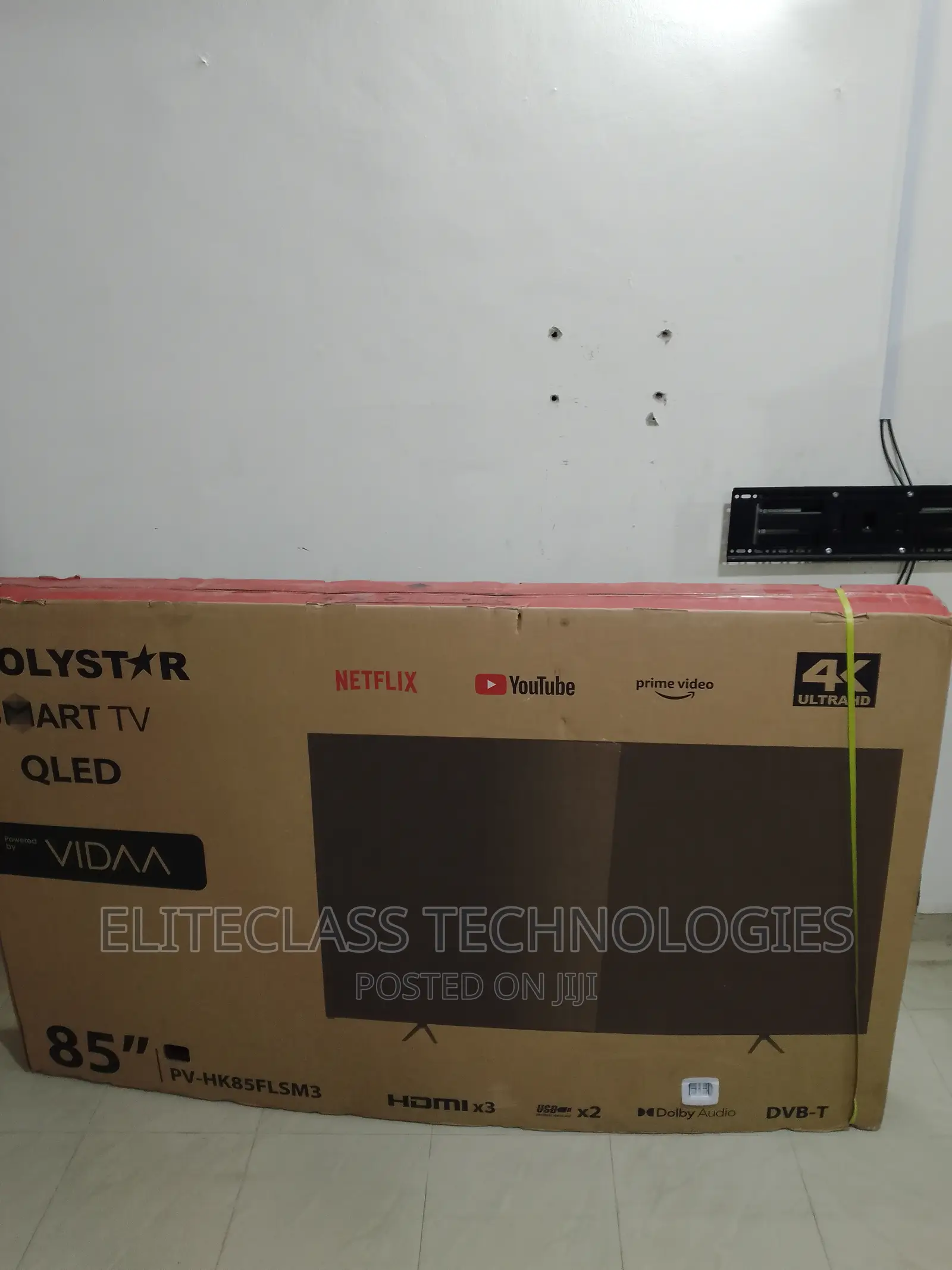 Polystar 85” Smart LED Ultra HD TV