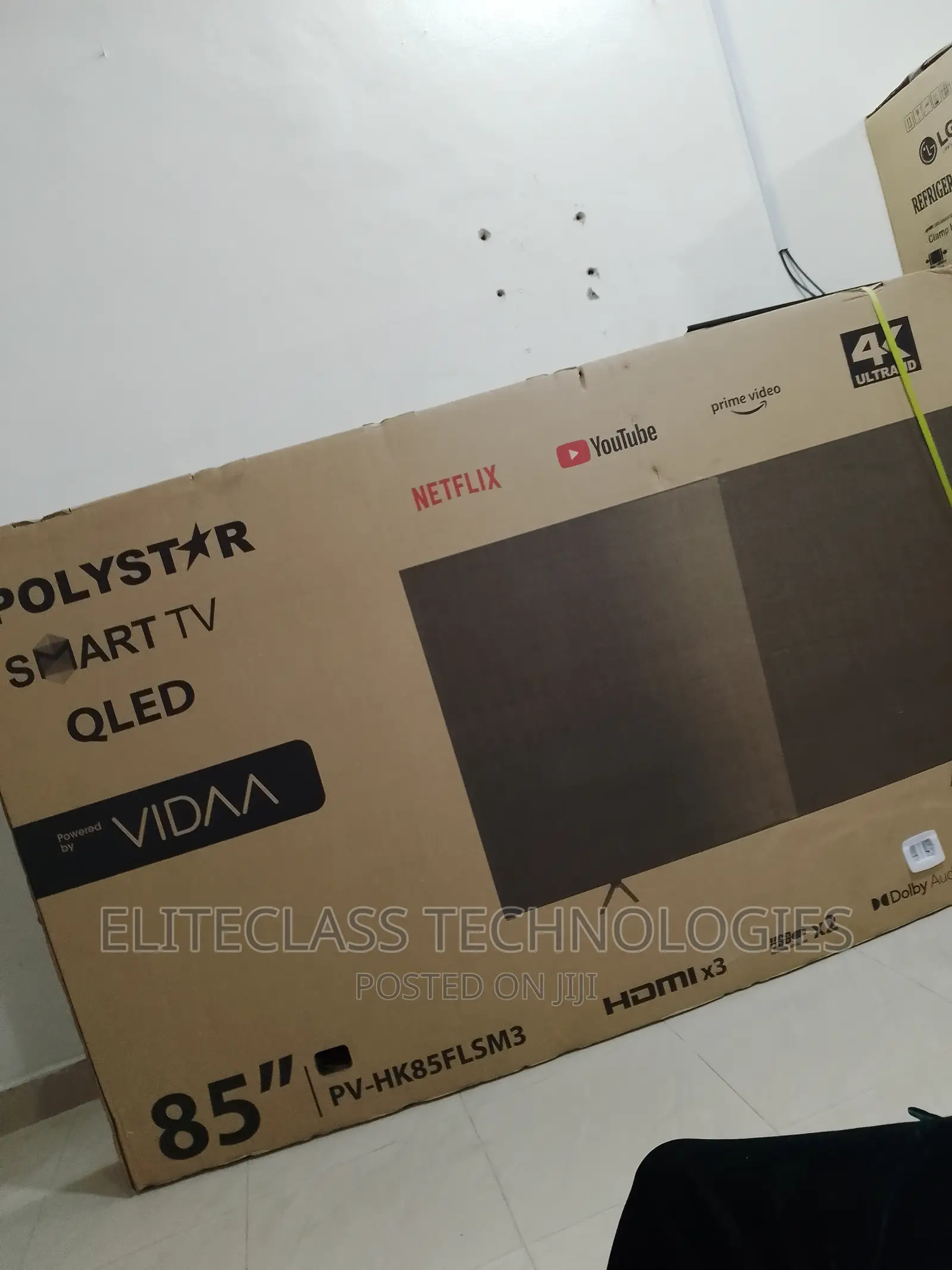 Polystar 85” (Smart) LED Ultra HD TV