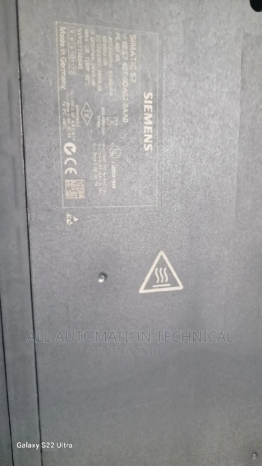 Siemens S7- 400, Power Supply |6es7407-0da02-0aa0|