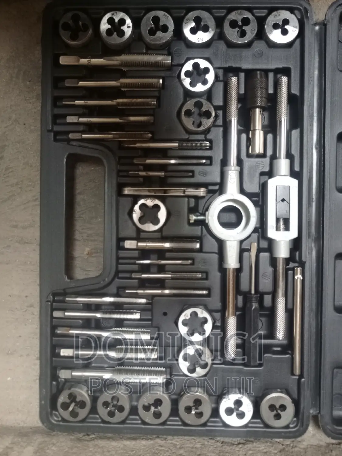 Large Size in Tap and Large Sizes in Dies