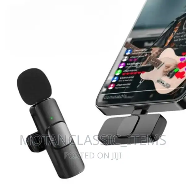 Type-C Wireless Lapel Microphone for iPhone and Android