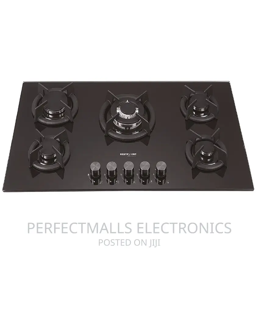 5 Burner Tempered Glass 90*60cm Built-in Gas Cooker RC-GH4