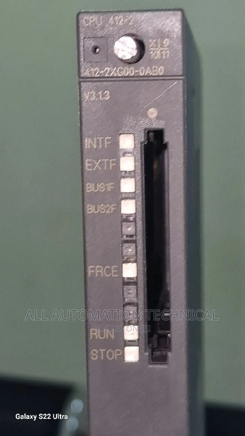 Siemens S7-400 CPU 412-2 PLC [6es7412-2xg00-0ab0]