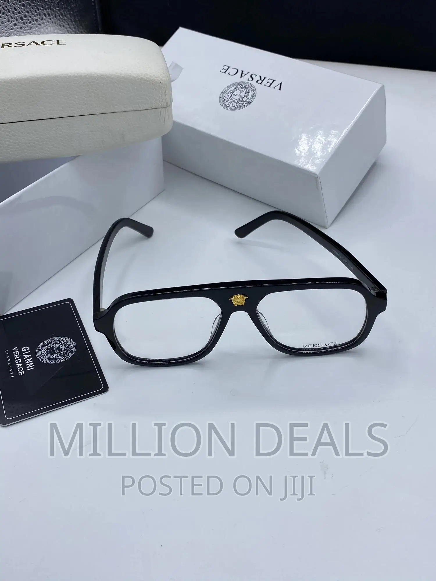 Luxury See Through Men’S Glasses