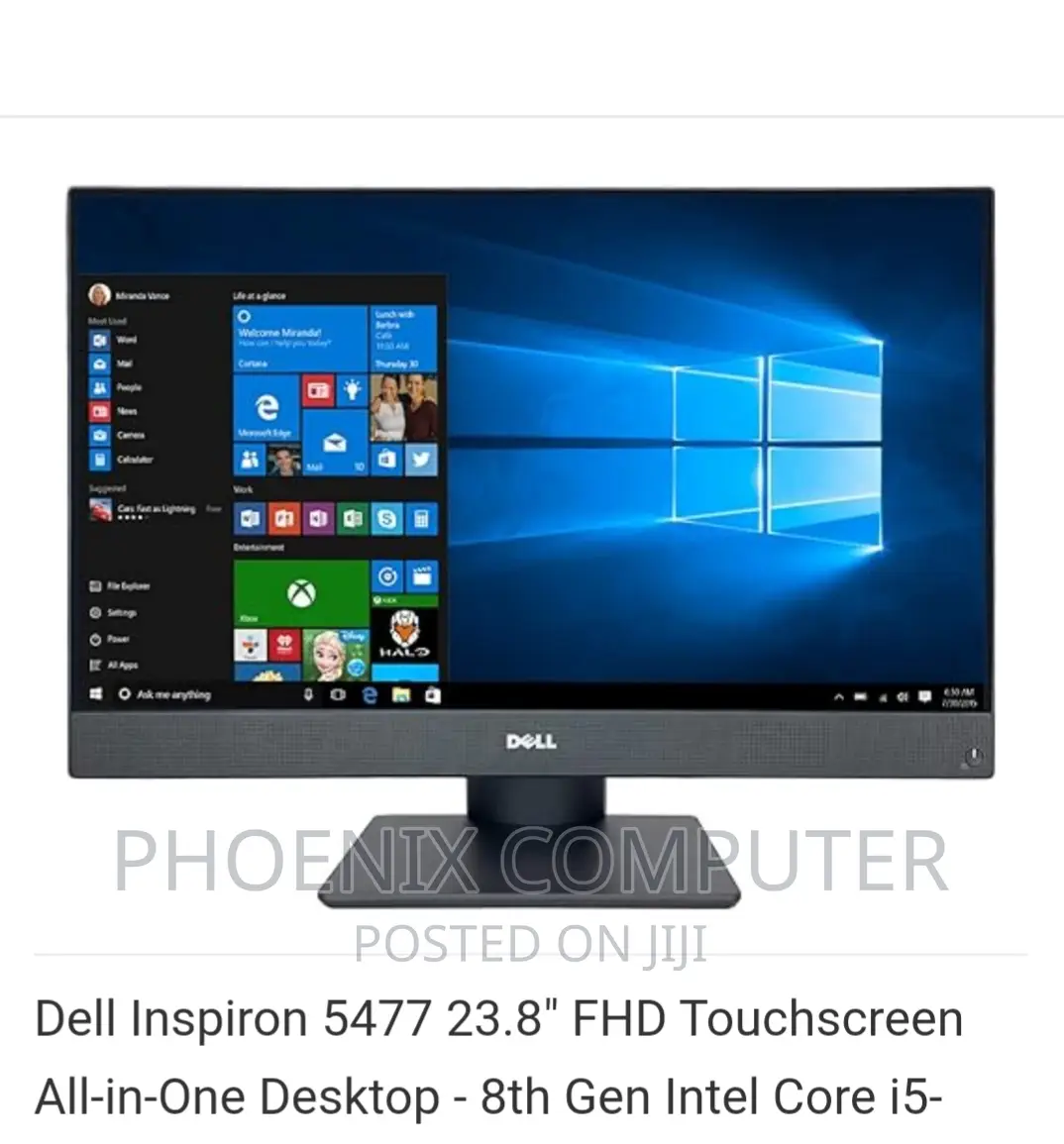 Desktop Computer Dell Inspiron 24 5000 8GB Intel Core i5 HDD 2T