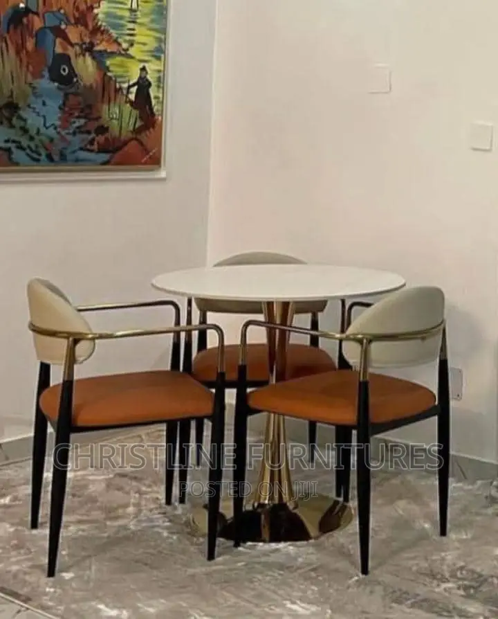 Quality Set of Restaurant Table and Chairs