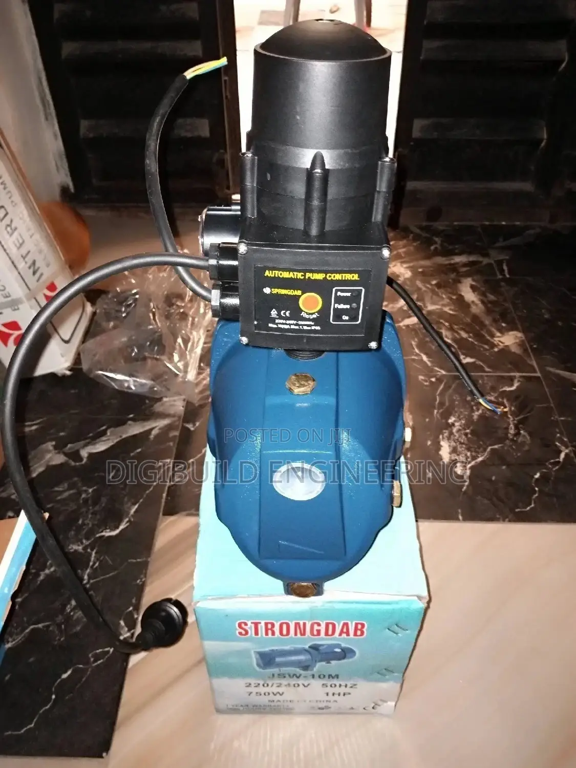 1hp Automatic Pressure Water Pump