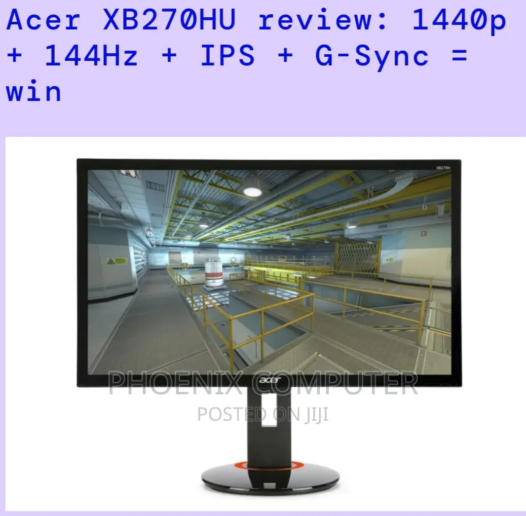 Acer XB270HU 27-Inch IPS 144hz G-Sync Monitor