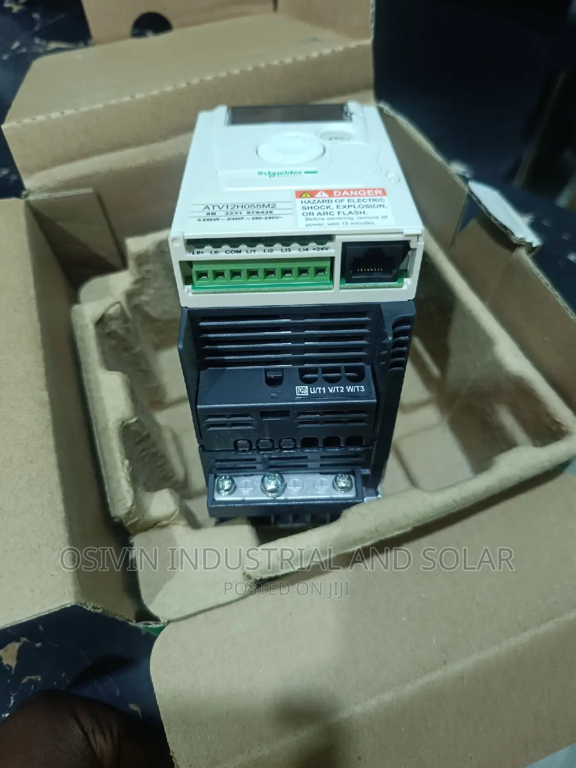 Atv12h055m2 Schneider Speed Drive 0.55kw Single Phase