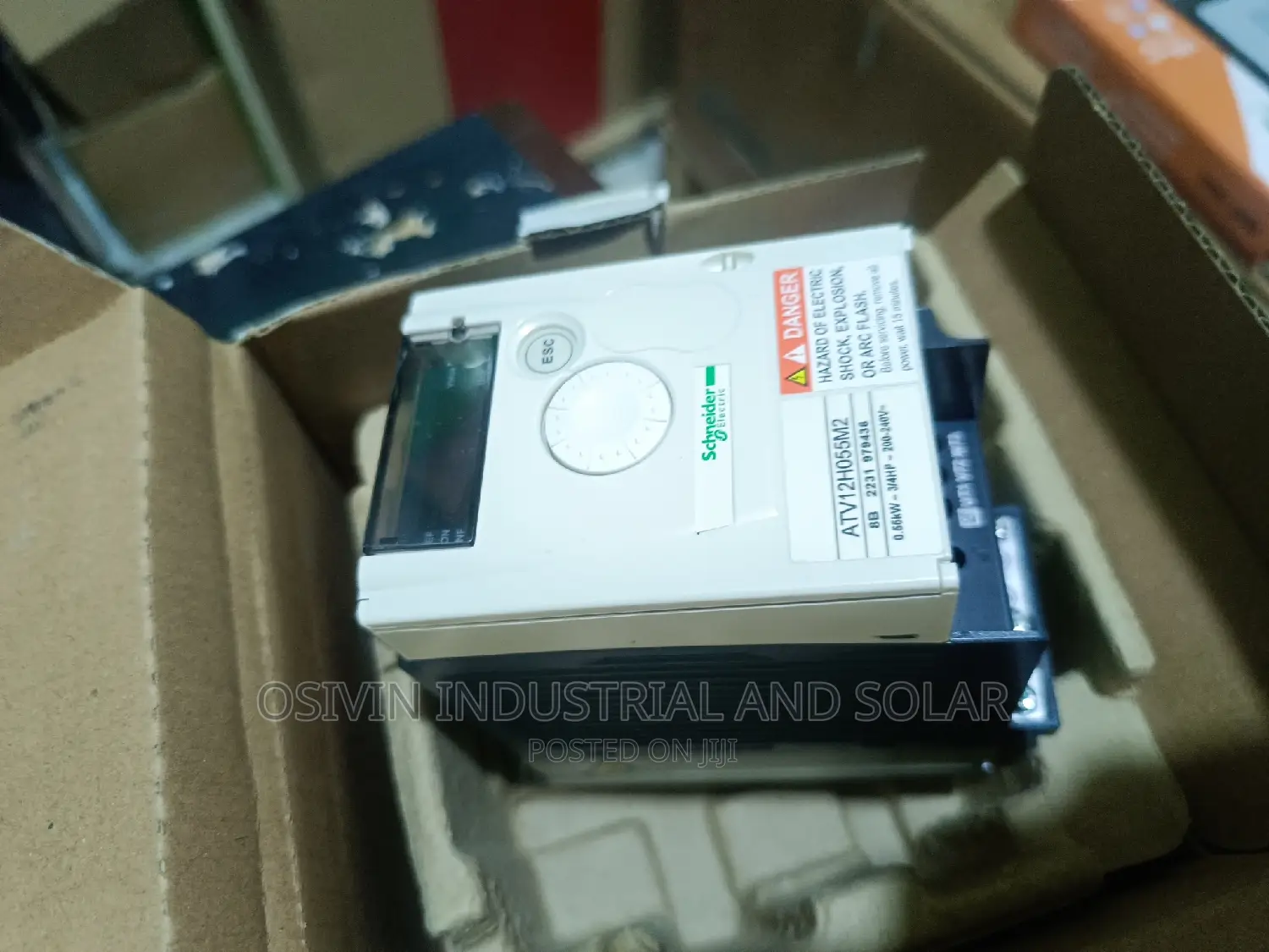 Atv12h055m2 Schneider Speed Drive 0.55kw Single Phase
