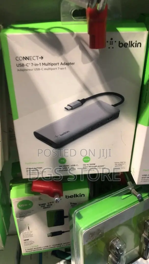 Belkin Connect USB C 7in1 Multiport Adapter Hub