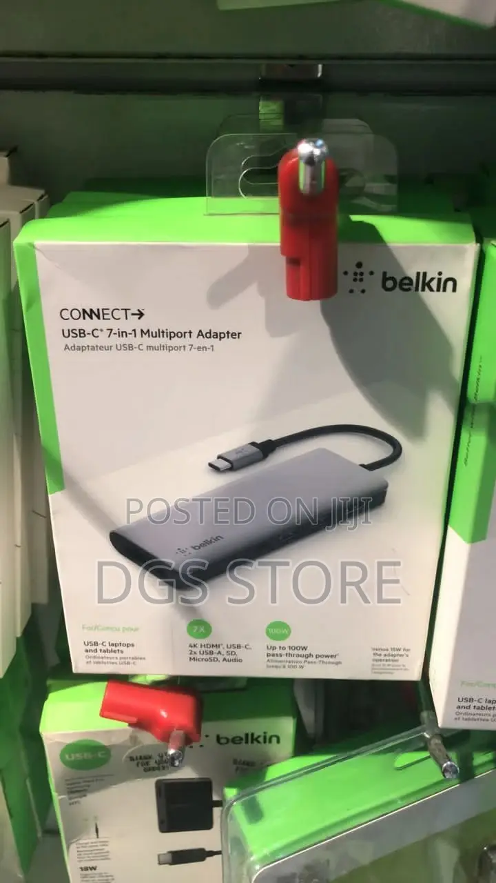 Belkin Connect USB C 7in1 Multiport Adapter Hub