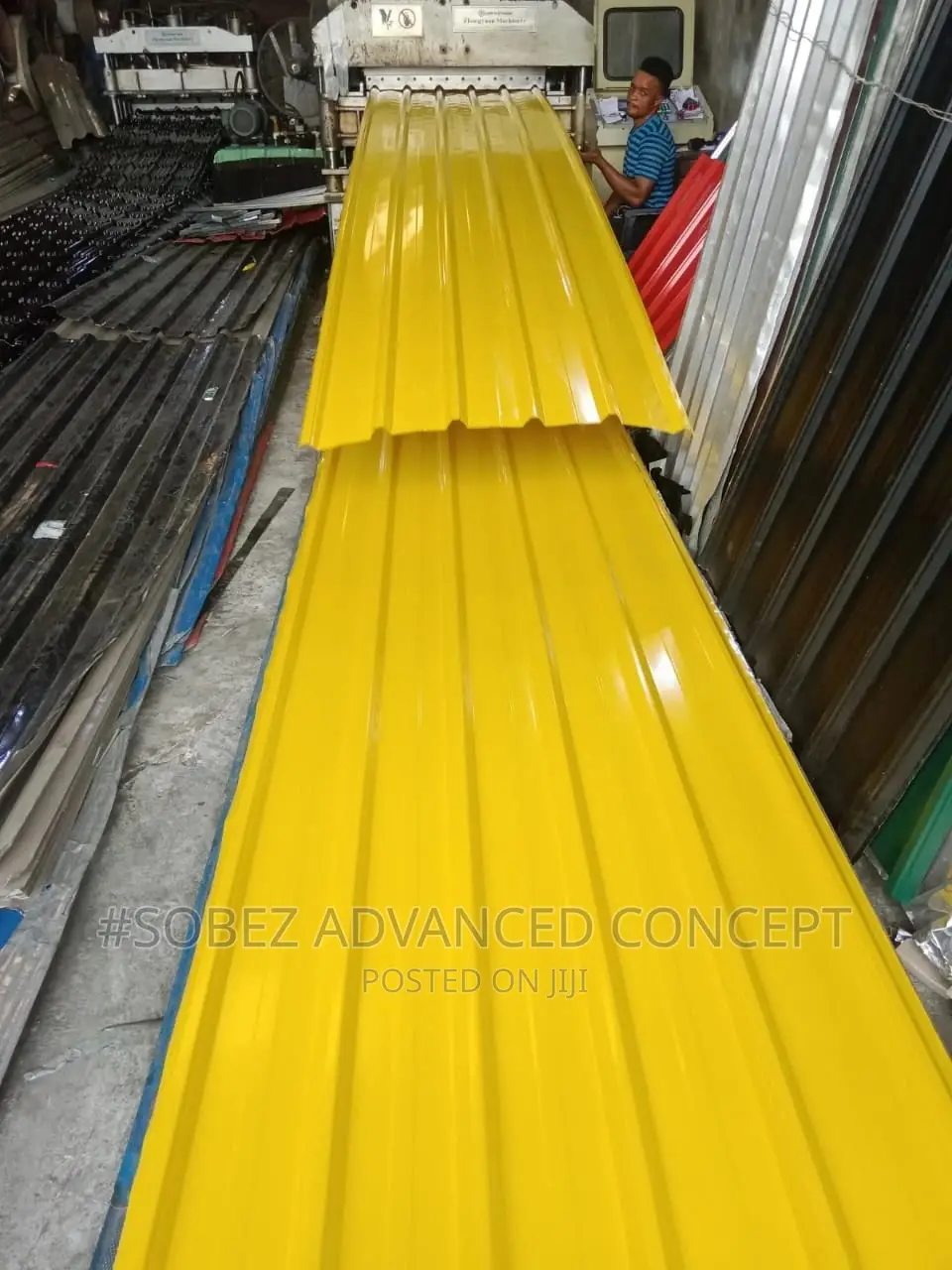 Classics Deed Green Long Span Aluminum Roofing Sheet