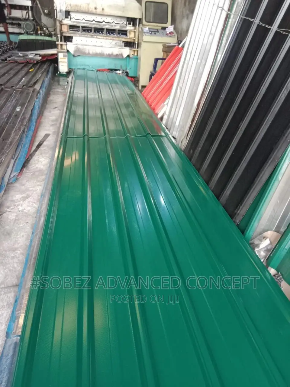 Classics Deed Green Long Span Aluminum Roofing Sheet