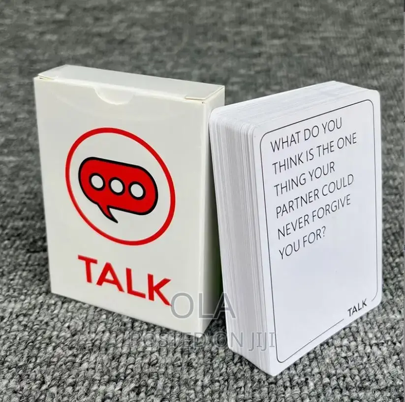 Talk Flirt Dare Game Card