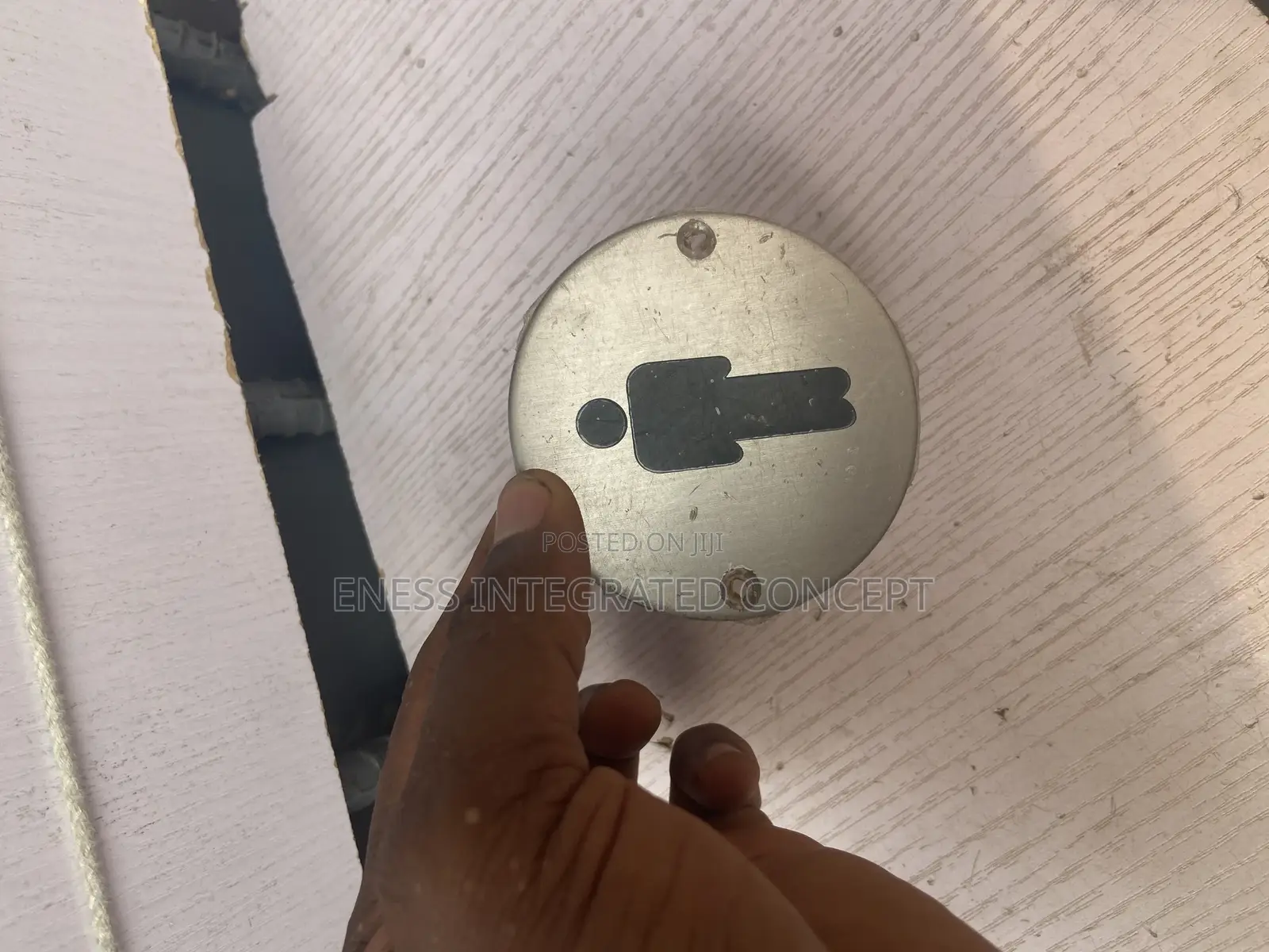 Stanley Stainless Male Toilet Sign Plate