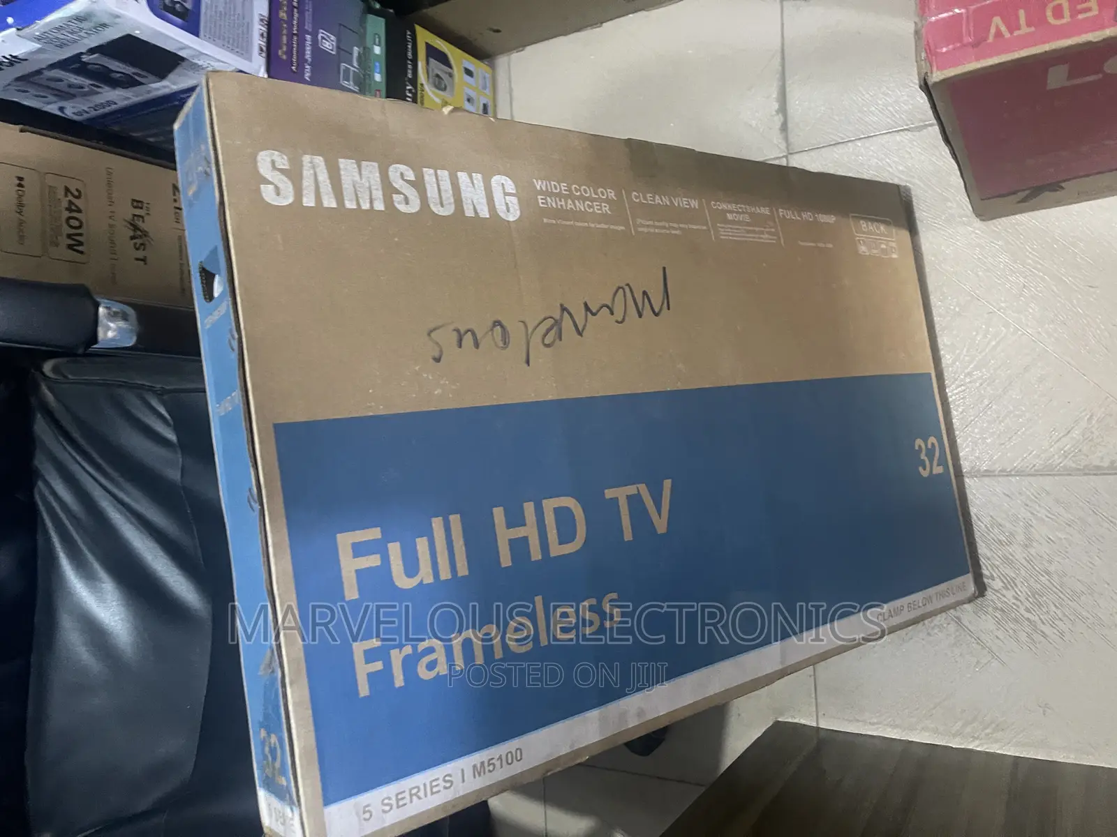Brand New 32inch Samsung Led Television Full HD TV Framless