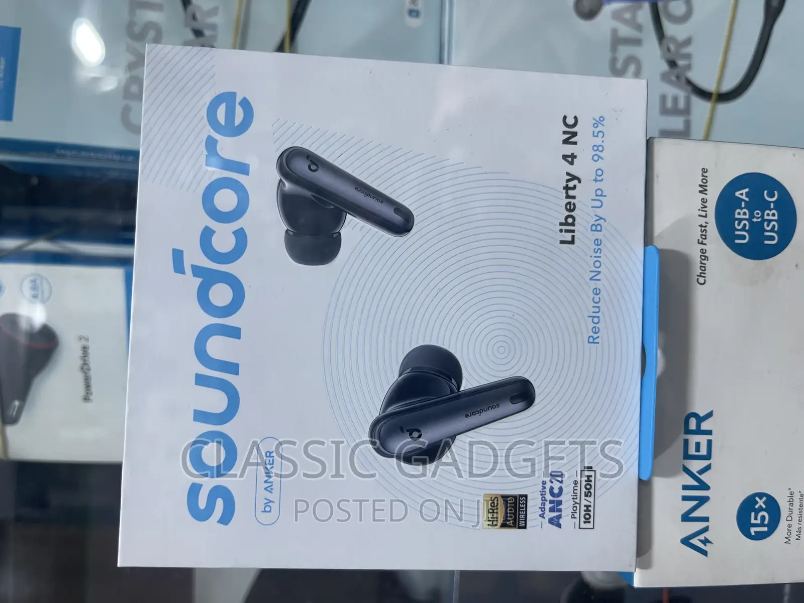 Anker Liberty 4 NC True-Wireless Noise Cancelling Earbuds
