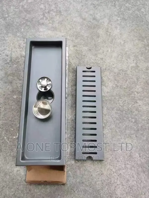 40cm Black Floor Drain