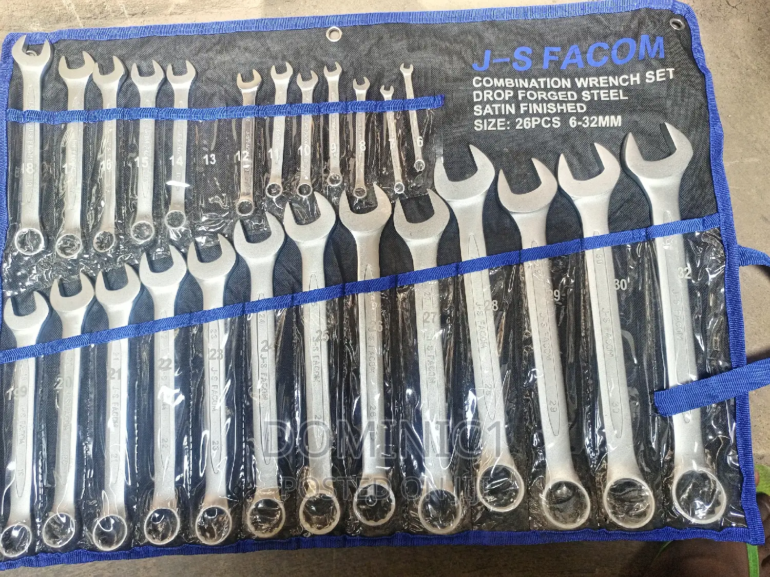 Heavy Duty Spanner Set and Ring Heavy Duty