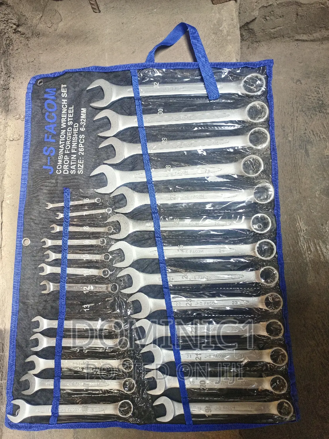 Heavy Duty Spanner Set and Ring Heavy Duty