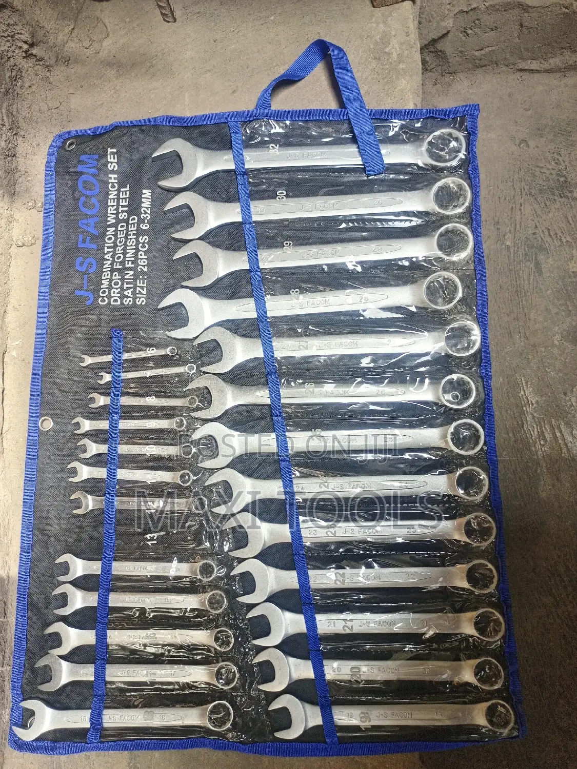 Heavy Duty Spanner Set and Ring Heavy Duty
