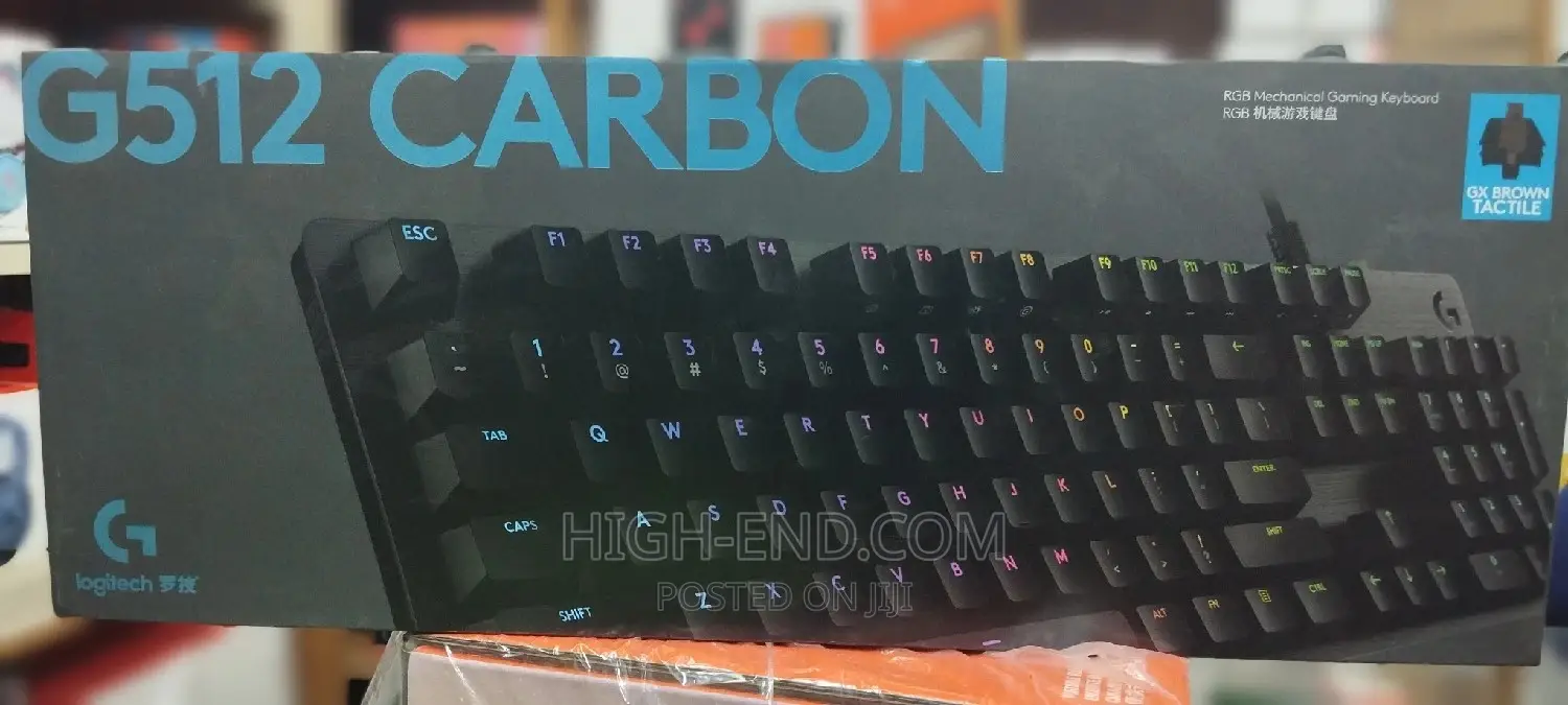 Logitech G512 Carbon RGB Mechanical Gaming Keyboard