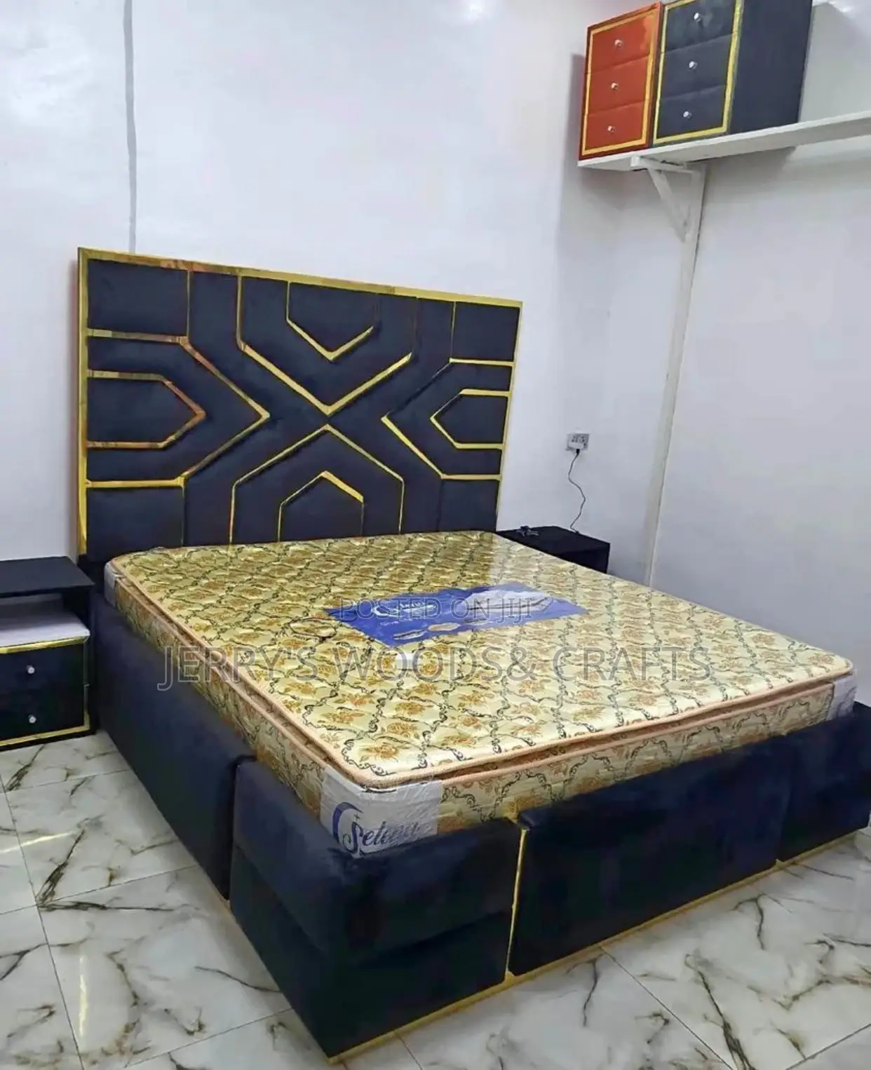 6by6 Bedframe Padded