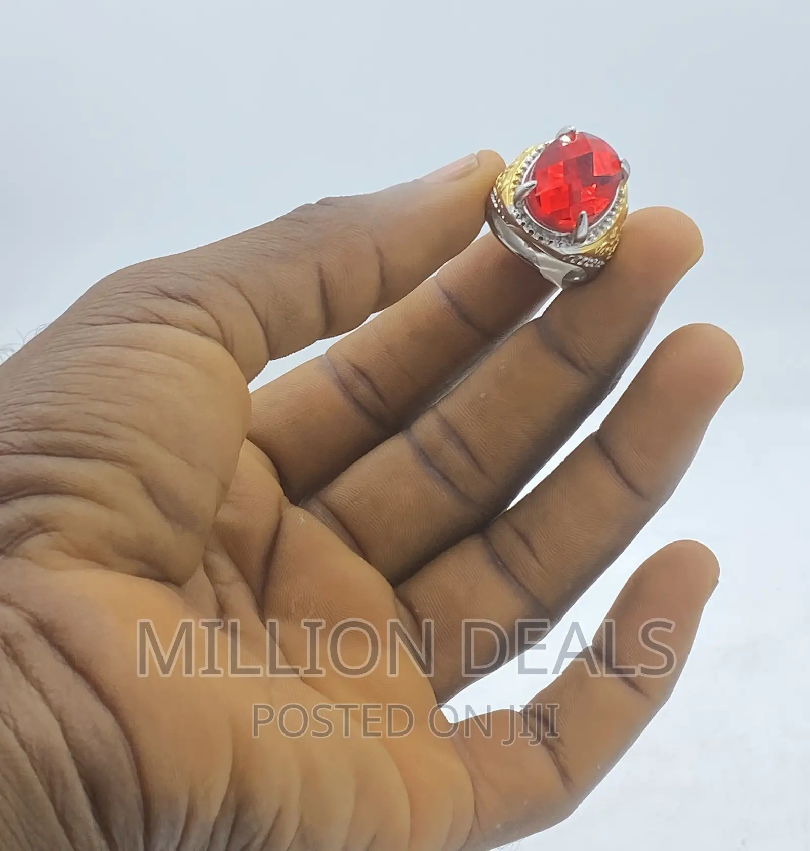 Red Eyes Inspires Classic Men’S Ring