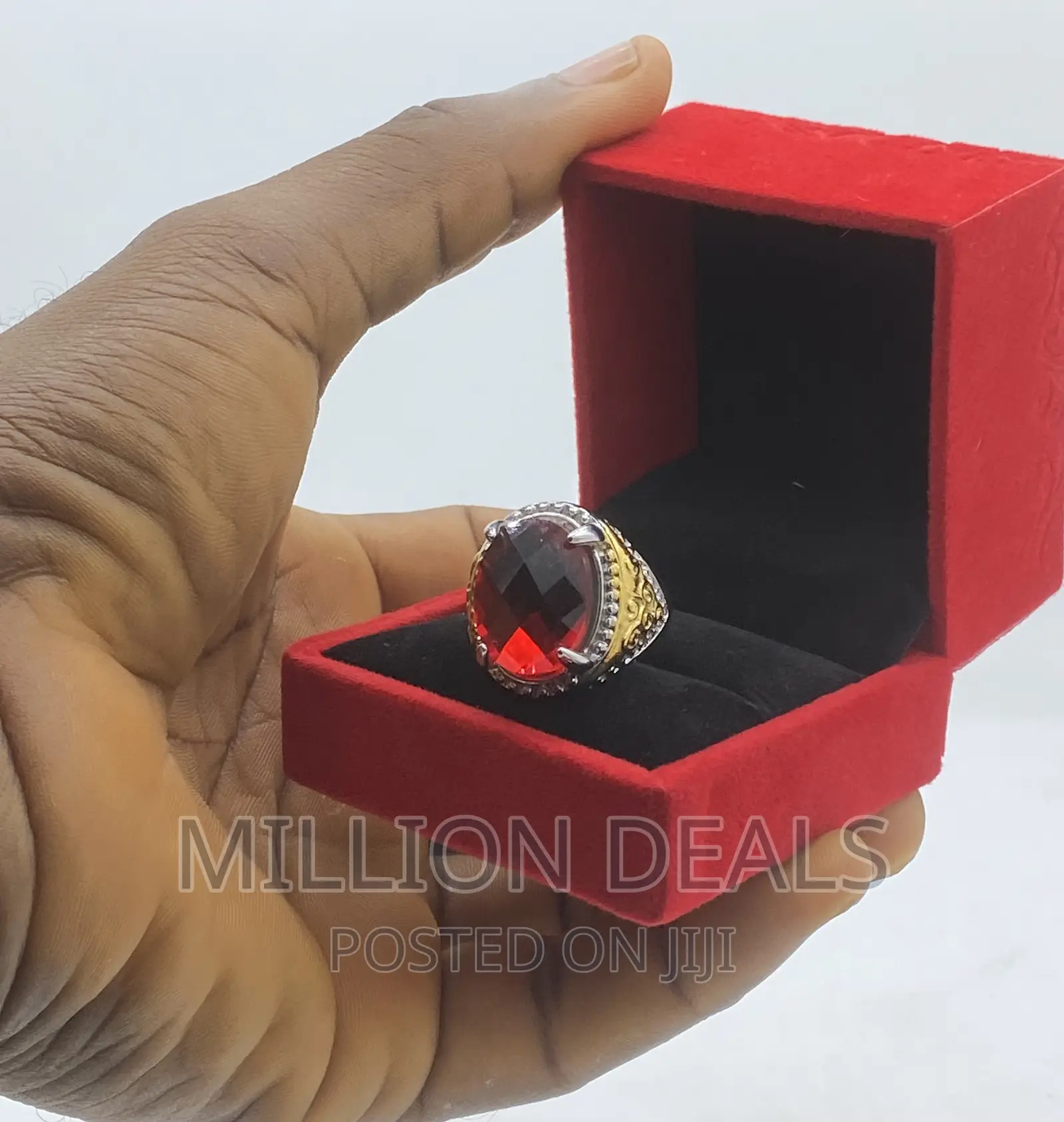 Red Eyes Inspires Classic Men’S Ring