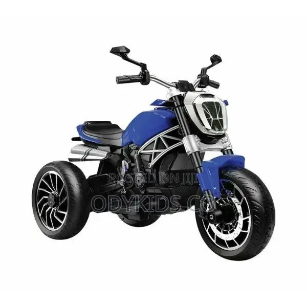 Kids Electric Motorcycle 3-Wheel Plastic PP Material