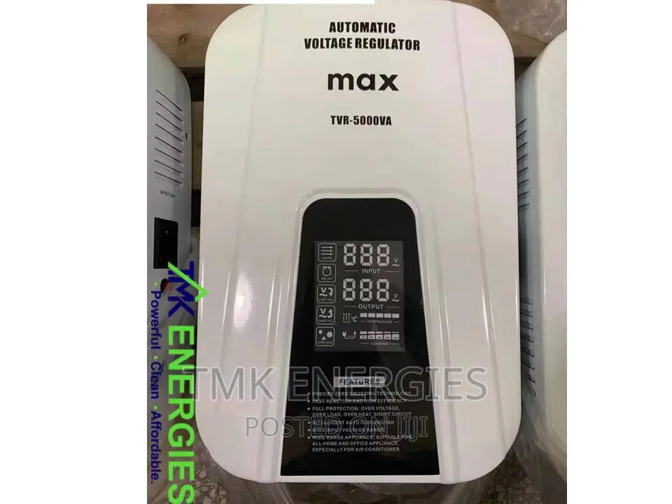 Max 5kva Relay Stabilizer With Input Voltage of 90v to 280v