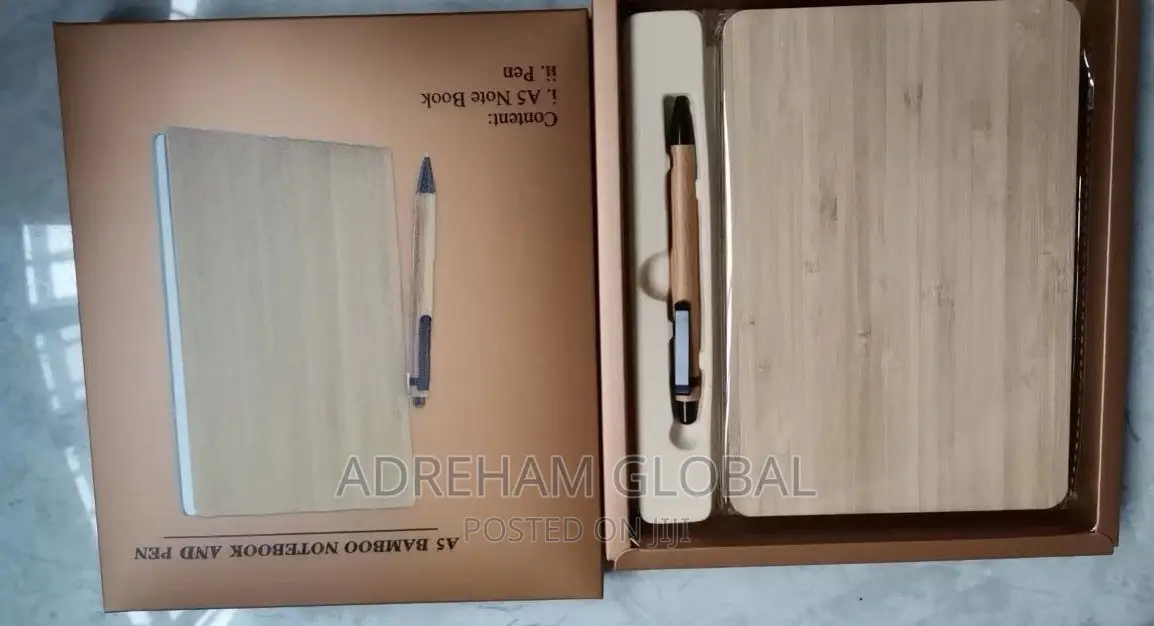 Bamboo Pen Notebook