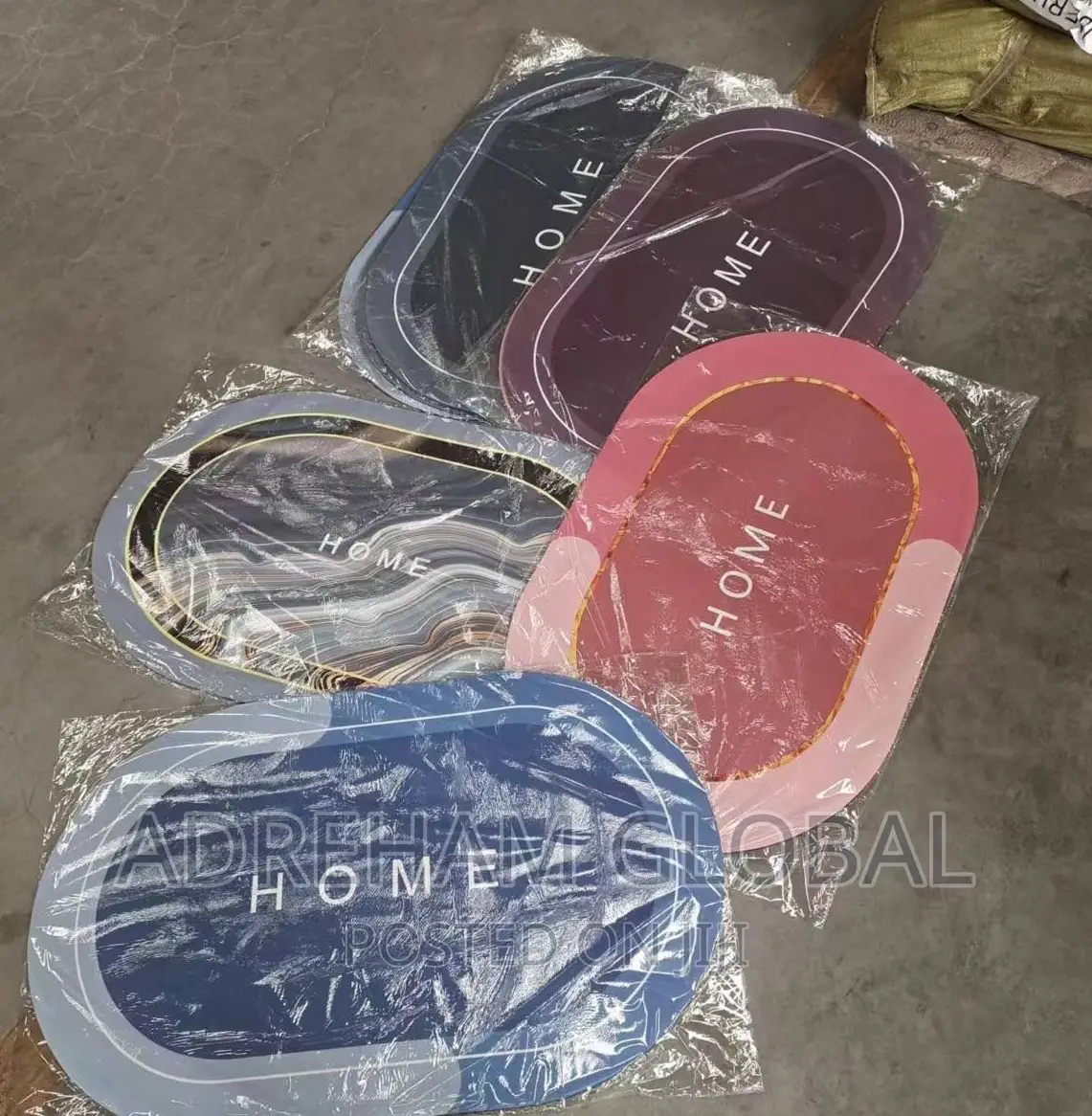 Super Absorbent Anti Slip Foot Mat, Size: 50cm X 80