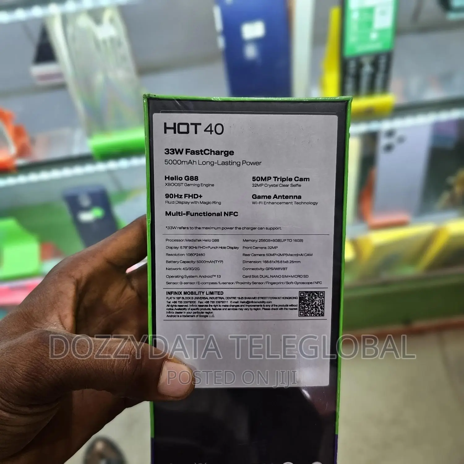 New Infinix Hot 40 256 GB