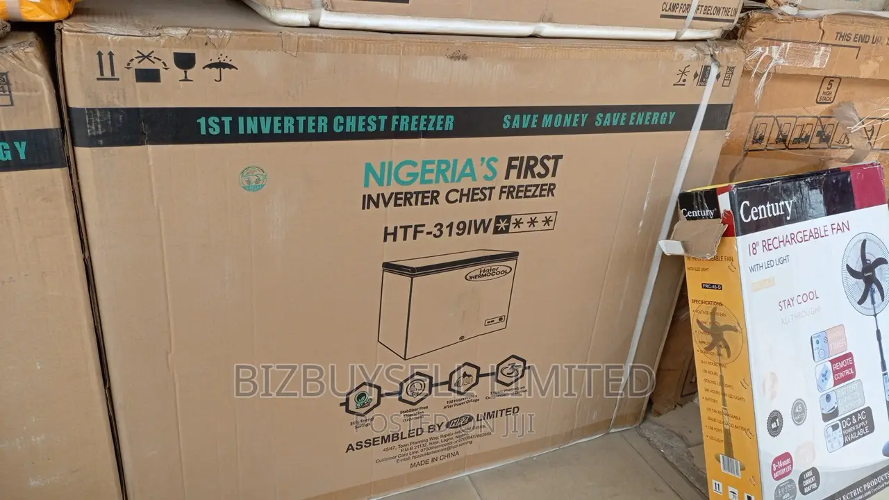 319l Haier Thermocool Inverter Chest Freezer.