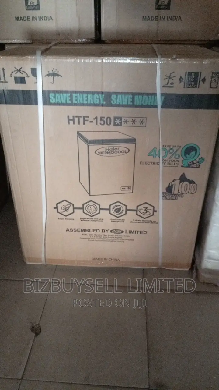 150l Haier Thermocool Inverter Chest Freezer.