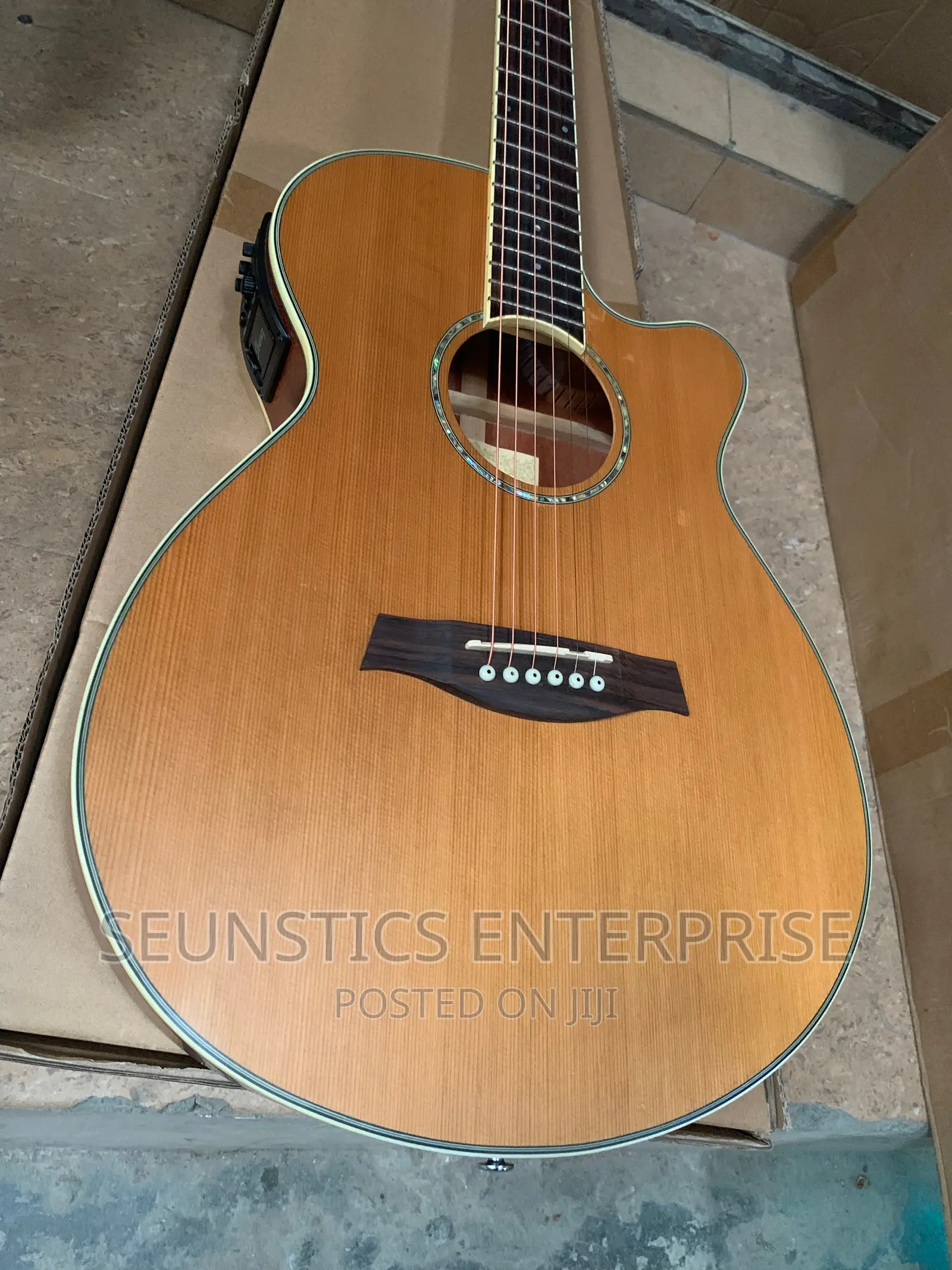 Quality Ibanez Electro Acoustic Guitar With Fishman EQ