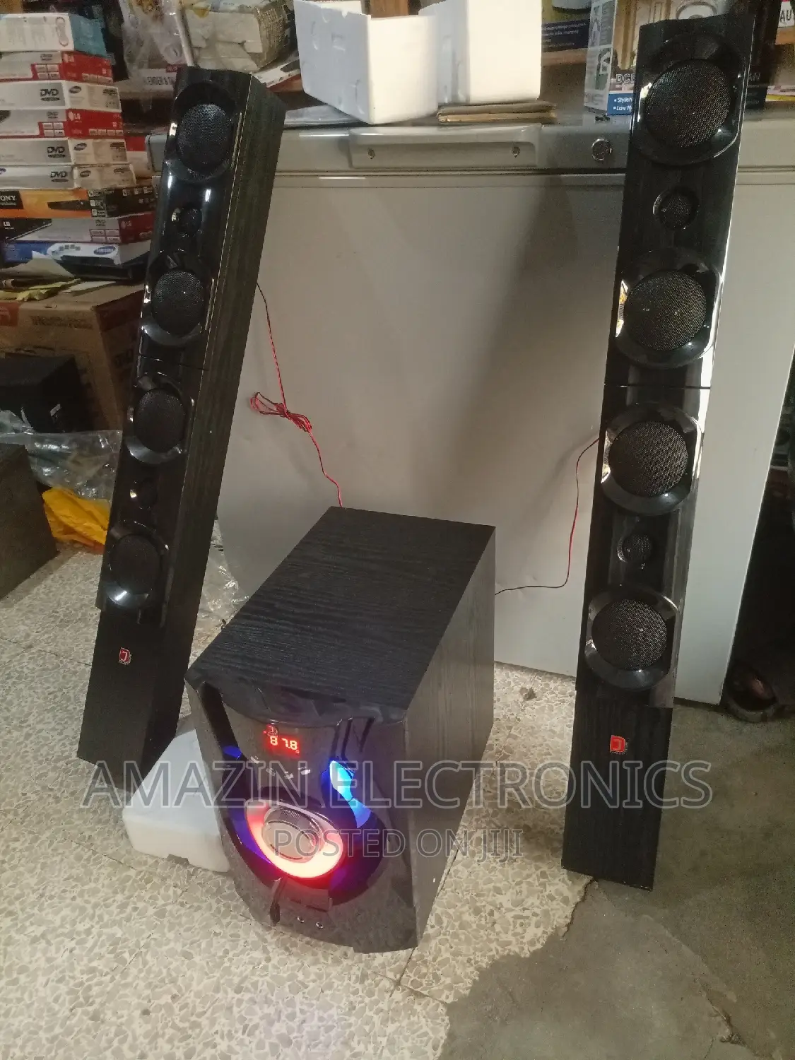 DJ 665 High-Class Home Theater With Hi-Bass Sub-Woofer