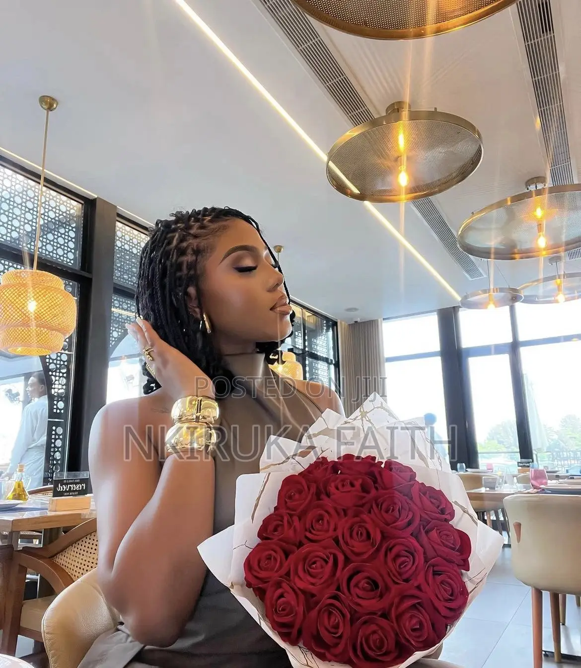 Red Roses Wrapped