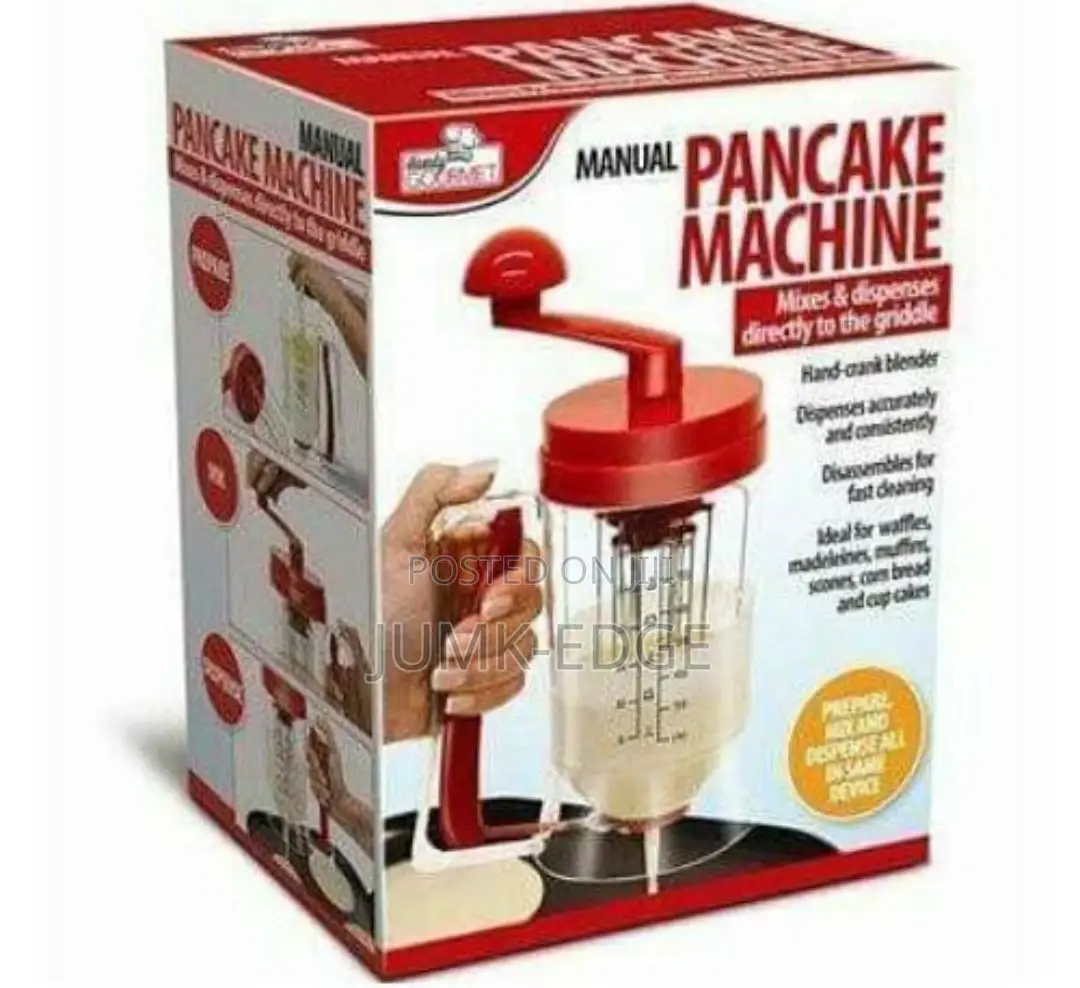 Manual Pancake Batter Mixer and Dispenser Machine