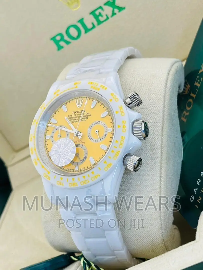 Luxury Ceramic Rolex Wristwatch