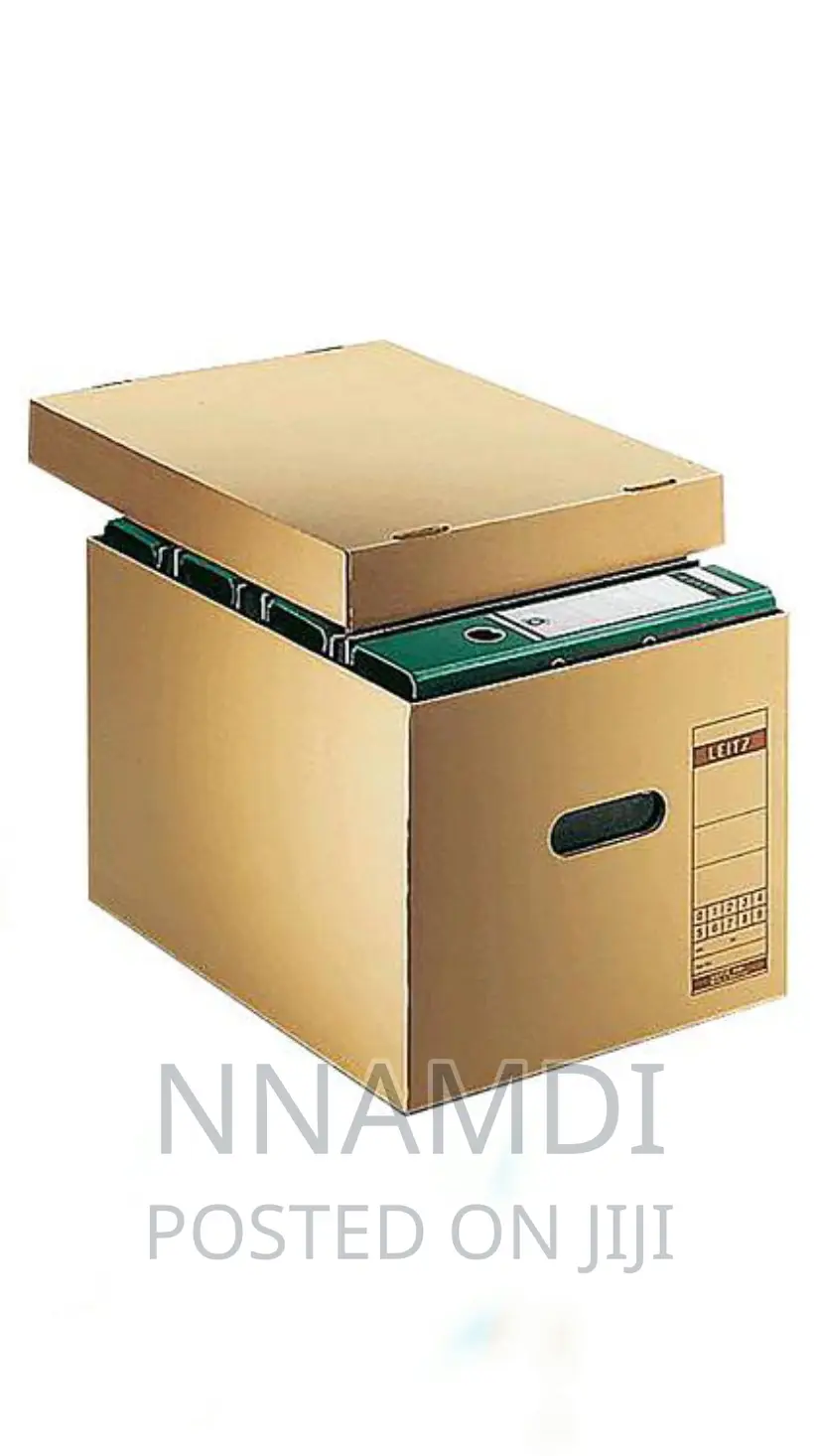 10 Pieces of Archive Storage File Boxes for Banks