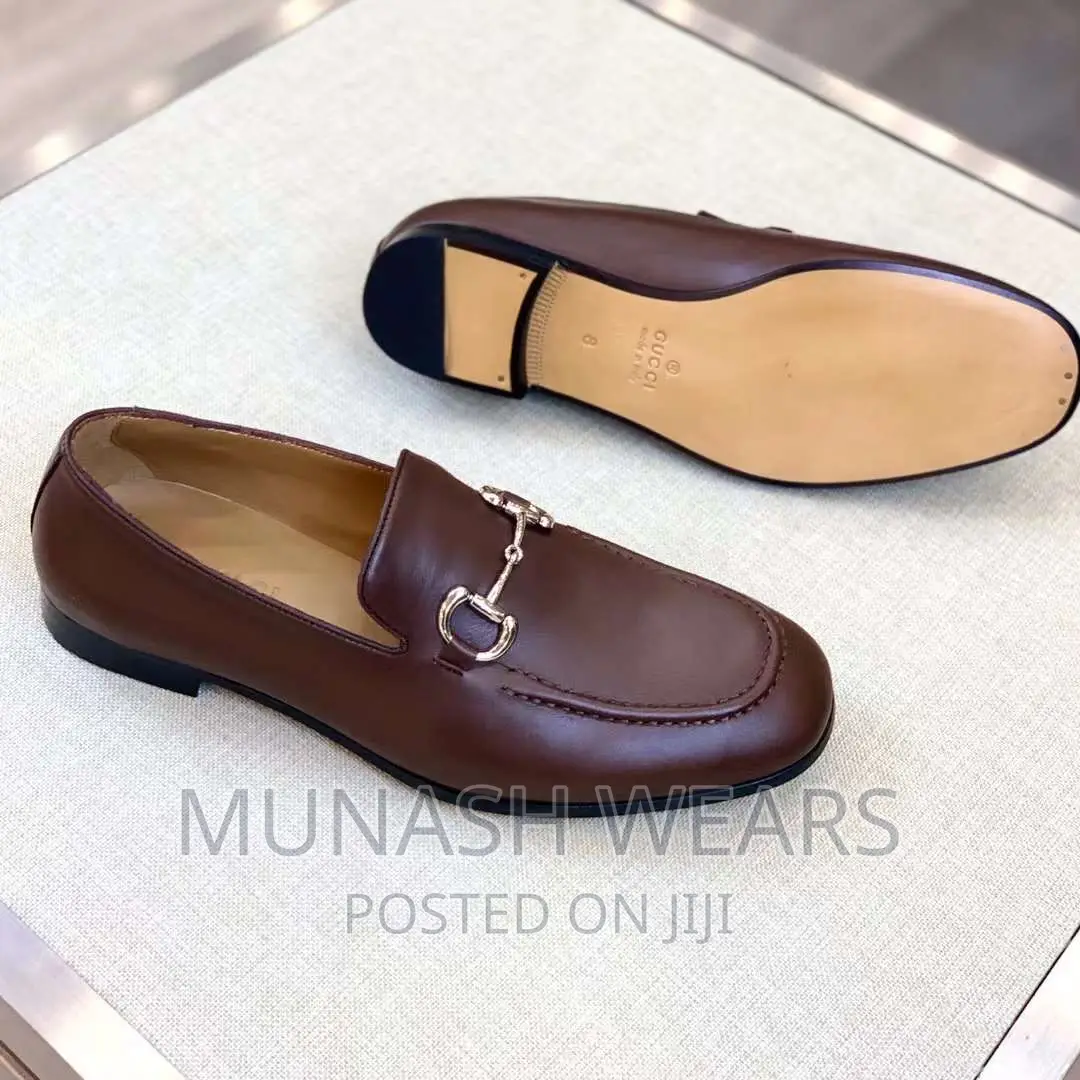 Italian Leather Gucci Luxury Shoe