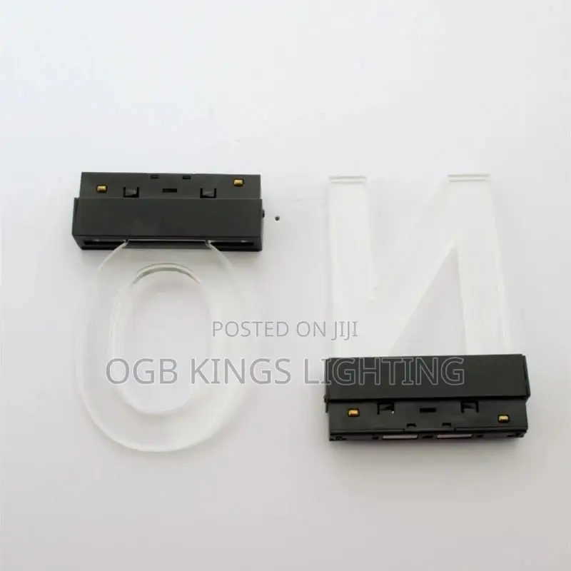 Modern Recessed Letter Magnetic Track Light Led Lamp