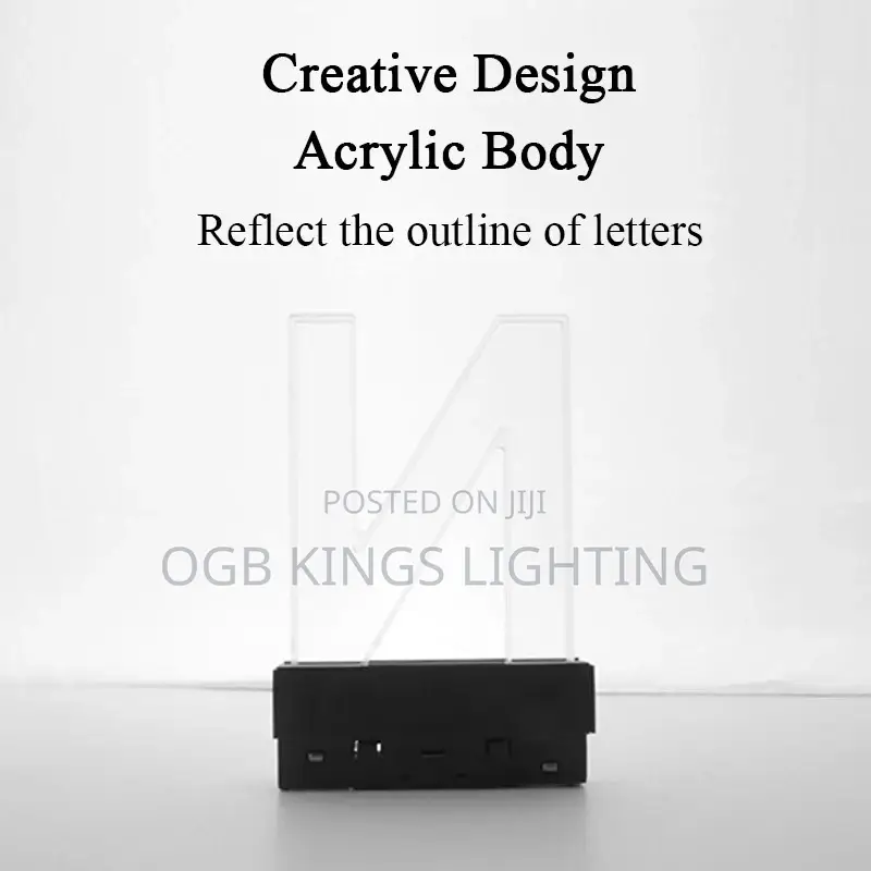 Modern Recessed Letter Magnetic Track Light Led Lamp