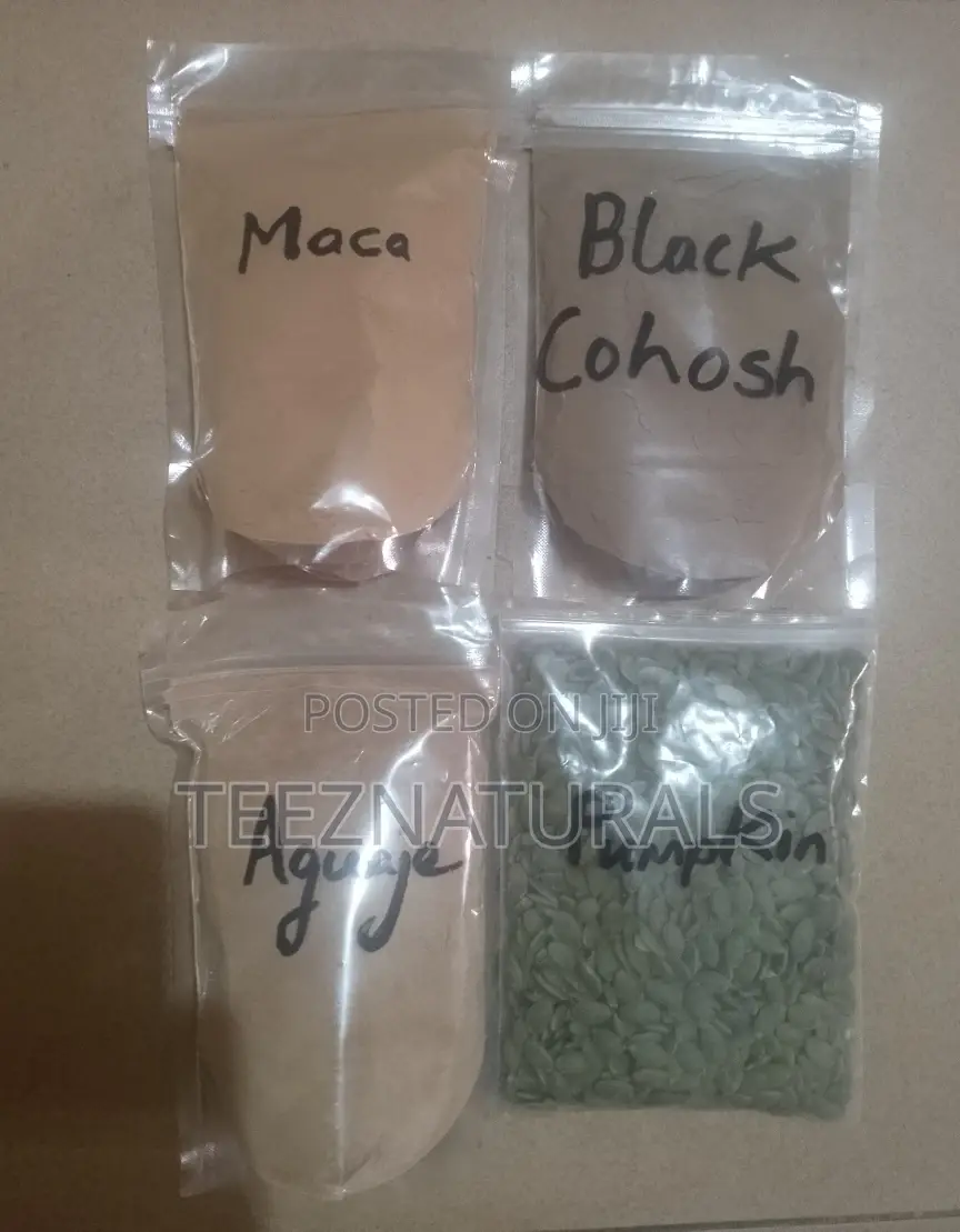 Aguaje,Hops Powder,Amla,Akpi, Pumpkin,Fennel,Maca,Chia Seed
