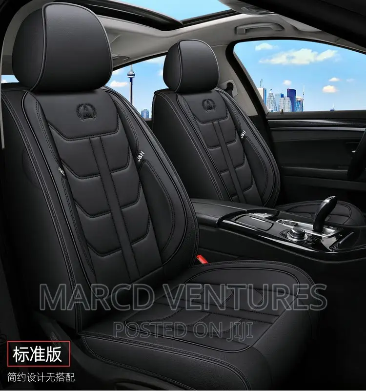Black Deluxe Edition Seat Covers
